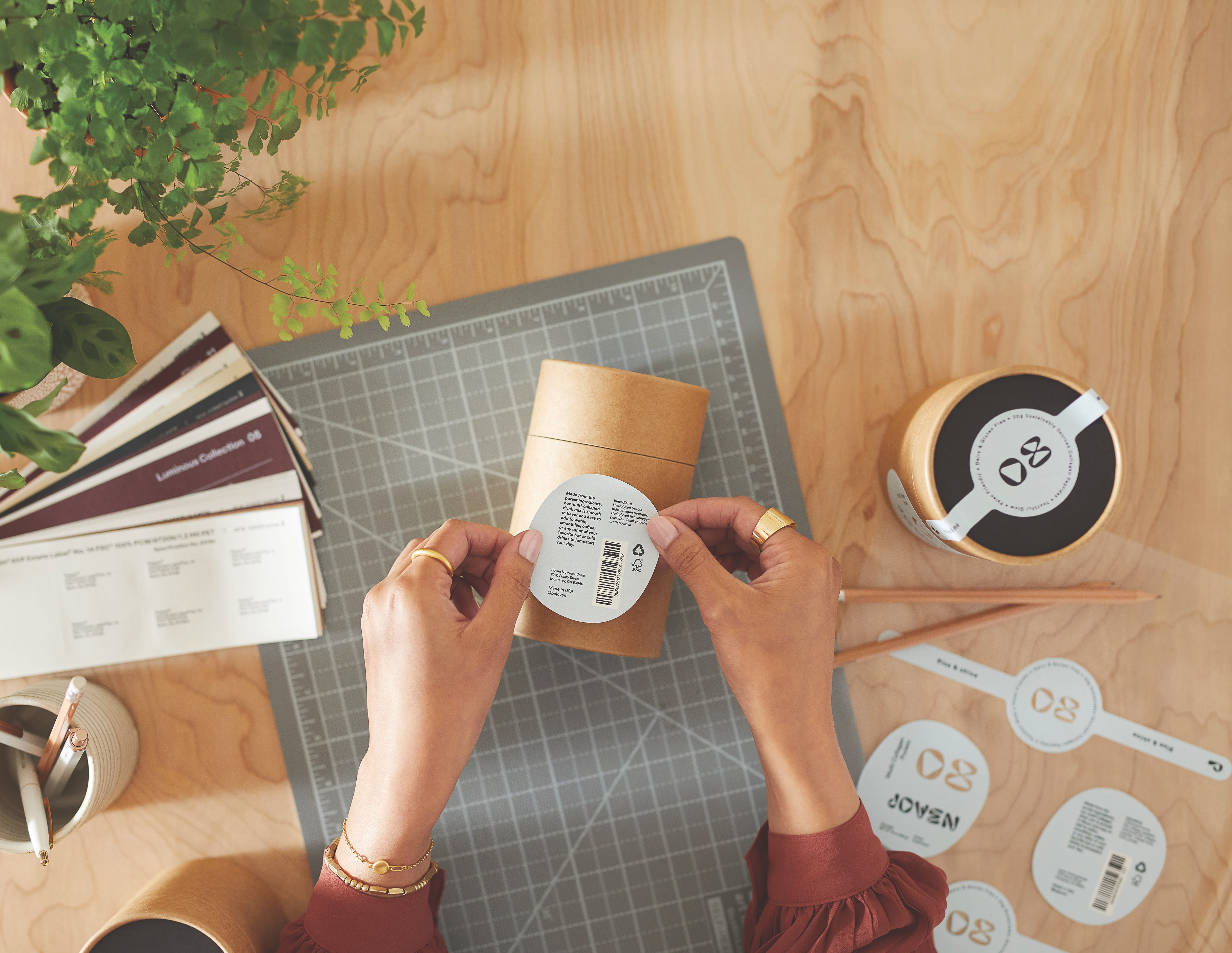 Avery Dennison packaging and tracking material layouts built for enterprise performance